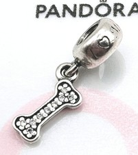 Pandora Charm "Hundeknochen" 791263 Hund Haustier Zirkonia Pavè Silber Original 