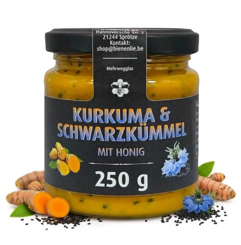 Kurkuma schwarzkümmel honig - kurkuma,