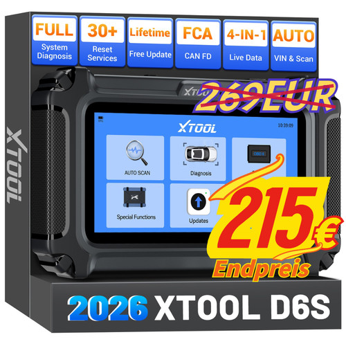 Xtool d6s profi kfz - de, obd2