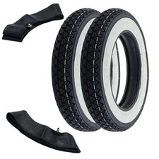 Weißwand Reifen Schlauch Set