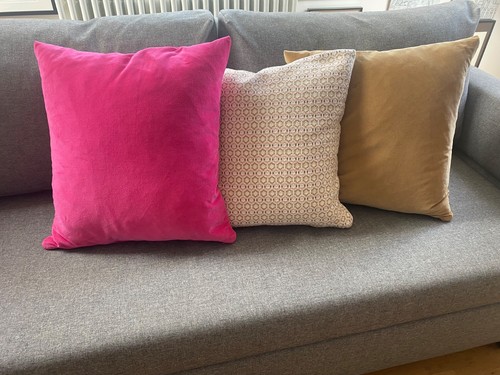 Kissen samt 1x bouclé - kissen, 2x