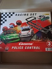 Carrera Police Control Autorennbahn Set Mehrfarbig mit Polizeiauto