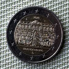 BRD 2 Euro 2020 " G " Brandenburg