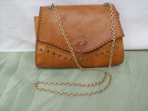 Ledertasche braun mit