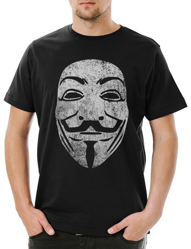 Guy fawkes mask vintage herren - fawkes,