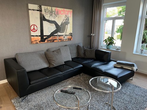 Ecksofa mit recamiere - recamiere, (rechts)