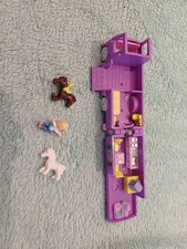 Poly Pocket Bluebird Pferdeanhänger Spielfiguren