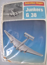 Kartonmodell - Junkers G 38