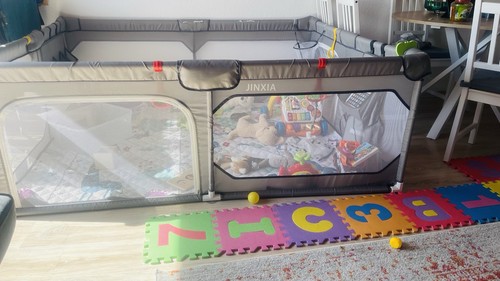 Laufstall baby mit - mit, matratze