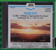 Debussy - La Mer - Prélude - Arabesque - Clair de lune - Multi Distribution - CD