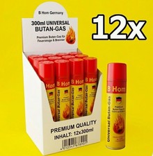 12x UNIVERSAL 300ml FEUERZEUG