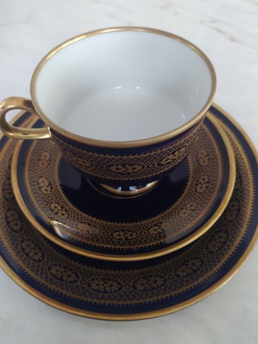 Sammeltasse echt kobalt mit - sammeltasse,