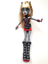 Monsterhigh Zombie Shake Meowlody Puppe, 37 cm