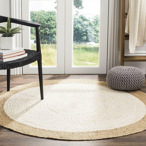 Teppich jute weiß - teppich,