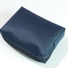 Kleine Polyester Tasche Kosmetiktasche Handtasche Marine