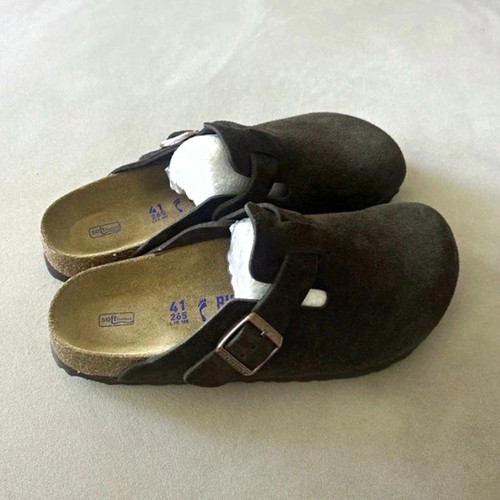 Birkenstock boston clogs mocca - birkenstock,