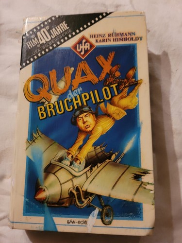Quax der bruchpilot - der, (vhs)