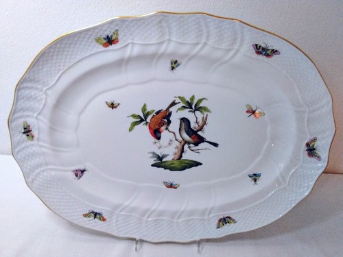 Herend rothschild ovale schale - rothschild,