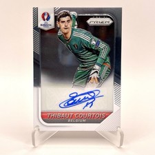 Panini Prizm UEFA Euro 2016 France - Signatures Autograph - Thibaut Courtois