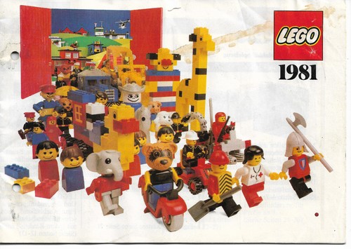 Lego katalog prospekt 1981 - ,