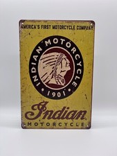 Blechschild indian 20x30cm - indian,