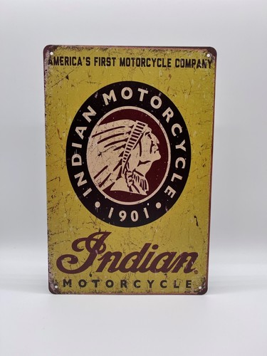 Blechschild indian 20x30cm - blechschild,