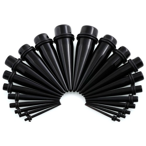 18er set schwarz dehnstift - 18er,