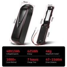 Hailong E Bike Akku 48V 13Ah