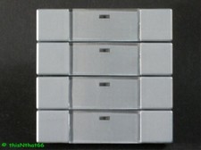 Busch-Jaeger 6127 MF-84 EIB KNX TP + Powernet Multifunktions-Tastsensor 4fach