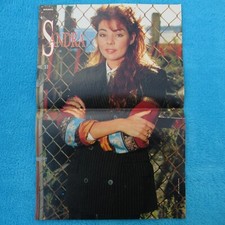 SANDRA POSTER BRAVO 2 Seiten NKOTB New Kids on the Block 1990er