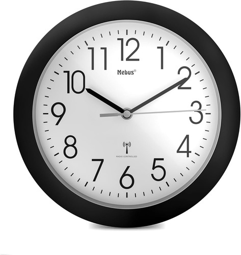 Mebus funk wanduhr mit - mebus,
