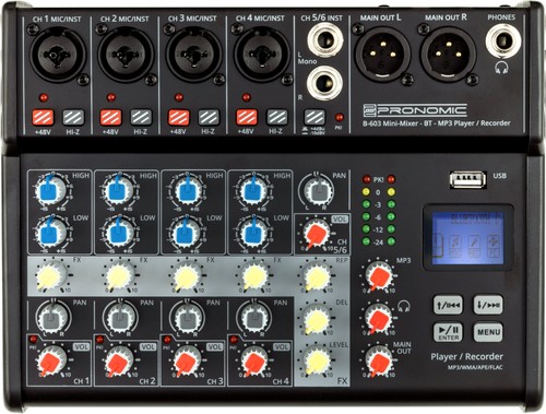 Ware 6 kanal mini - pa, 6-kanal