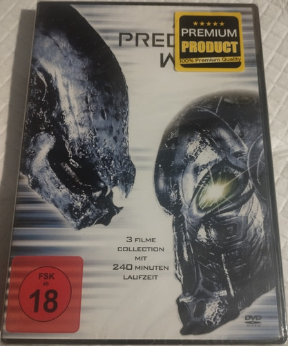 Predator alien dvd 3 filme - dvd,