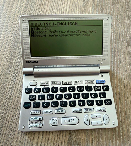 Casio g100 elektronisches - casio,