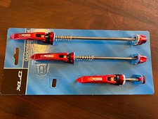 XLC Schnellspannset rot CroMo