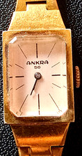 ⌚ANKRA 56 VINTAGE LUXUS SCHÖNE DAMEN UHR *HANDAUFZUG****LÄUFT***!!!⌚