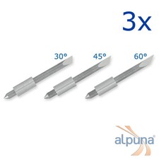 3 Plottermesser für Graphtec