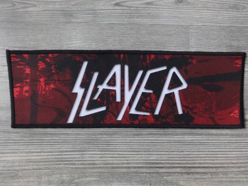 Slayer thrash metal back - metal, patch