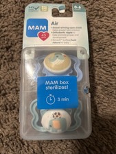 MAM Silicone Pacifier 2-Pck