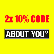 2x 10% ABOUT YOU Gutschein ABOUTYOU Gutscheincode Rabatt Code Rabattcode 75€ MBW