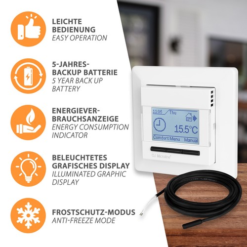 Mcd4 digital thermostat - digital, oj