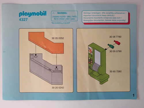 Playmobil bauanleitung 4327 - bauanleitung,