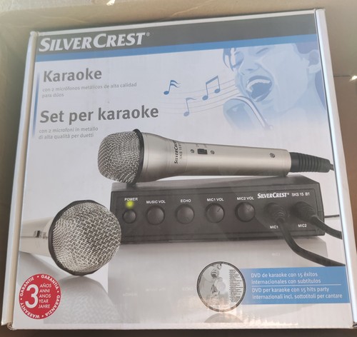 Silvercrest karaoke set sks - silvercrest,