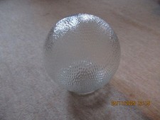 DDR Lampenglas Glaskugel für