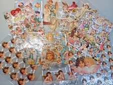 11 Vintage Glanzbilder Engel