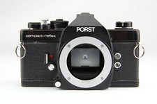 Porst Compact-Reflex analoge Spiegelreflexkamera schwarz # 7743