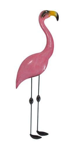 Wanddeko flamingo metall - wanddeko,