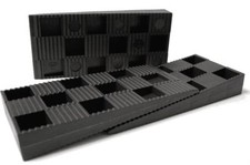 50x Kunstoff Keile, Montagekeile, Fensterkeile, Verlegekeile 150 x 45 x 20 mm  