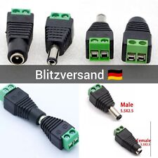 DC Steckverbinder Hohlbuchse Hohlstecker 5,5x2,5mm Adapter Netzteil Kupplung