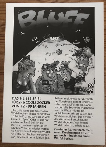 Bluff spiel ersatzteile schmid - bluff,